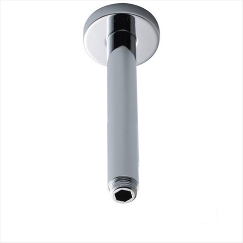 12-Inch Polished Ceiling Mount Shower Arm With 1/2-Inch NPT Thread